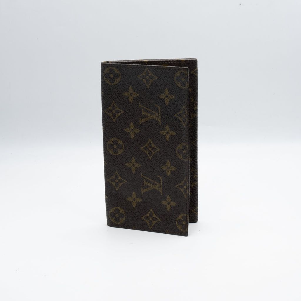 Louis Vuitton Portefeuille Long Monogram Marron