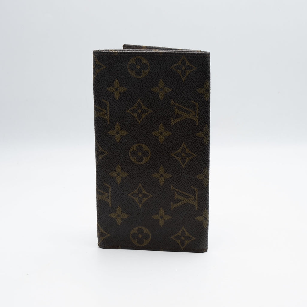 Louis Vuitton Portefeuille Long Monogram Marron