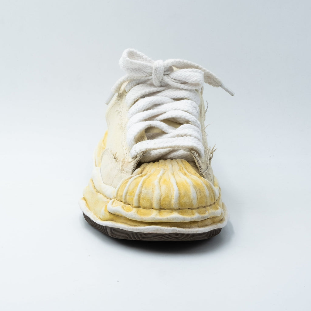 Maison Mihara Blakey OG Sole Overdyed Canvas Low - White