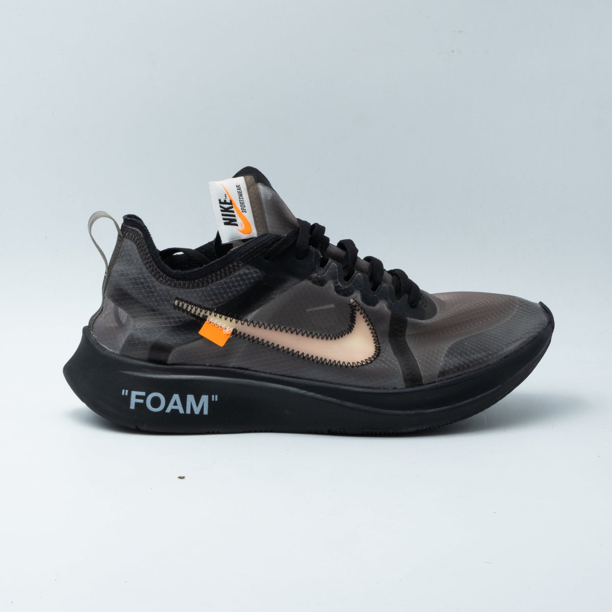 Nike Zoom Fly Off-White Black Silver
