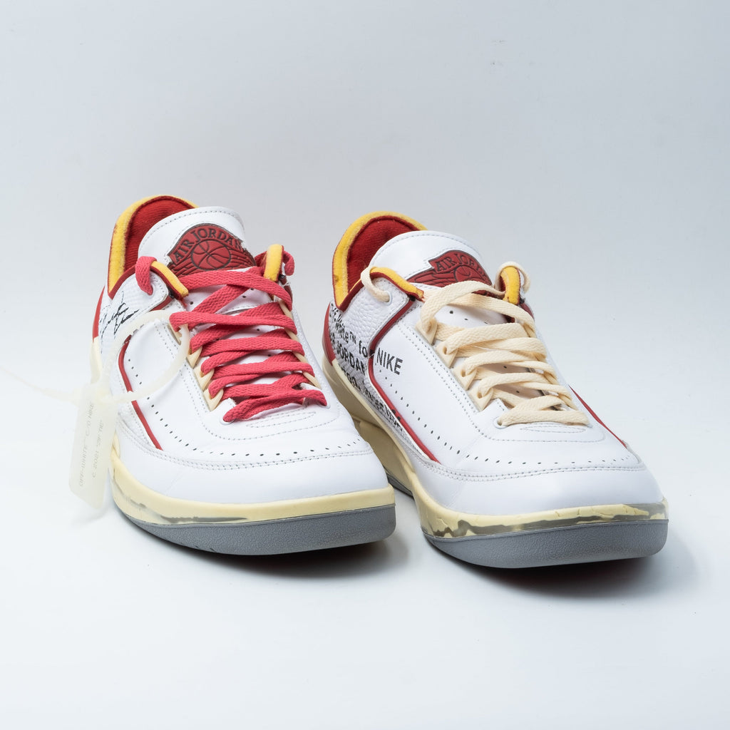 Air Jordan 2 Retro Low SP Off-White White Red