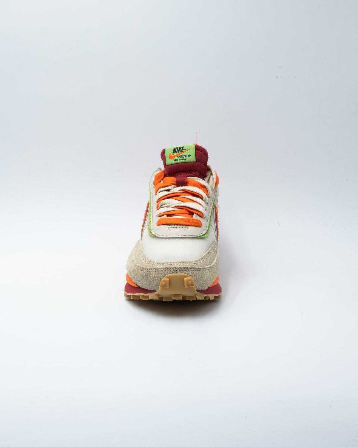 Nike LD Waffle sacai CLOT Kiss of Death Net Orange Blaze