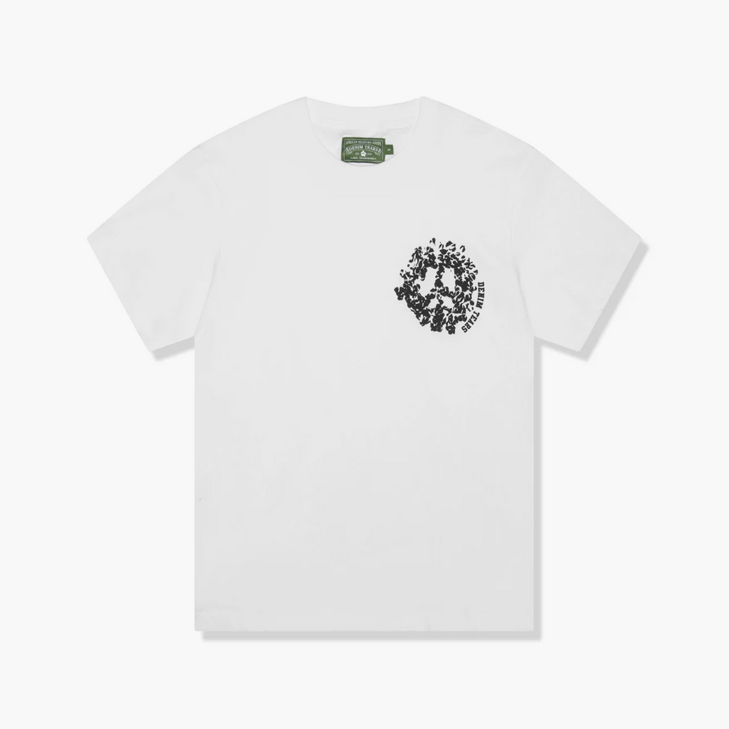 Denim Tears T-shirt University Blanc