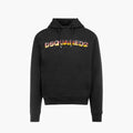 Dsquared Hoodie - Fire Logo - Black
