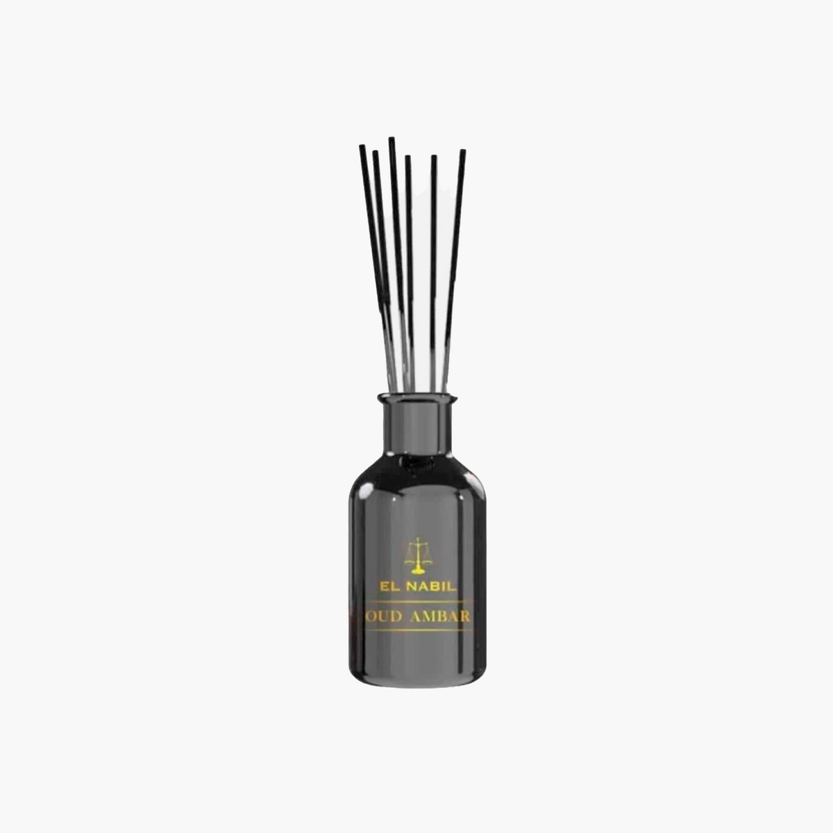 El Nabil Parfum d'ambiance avec bâtonnets Oud Ambar 125ml