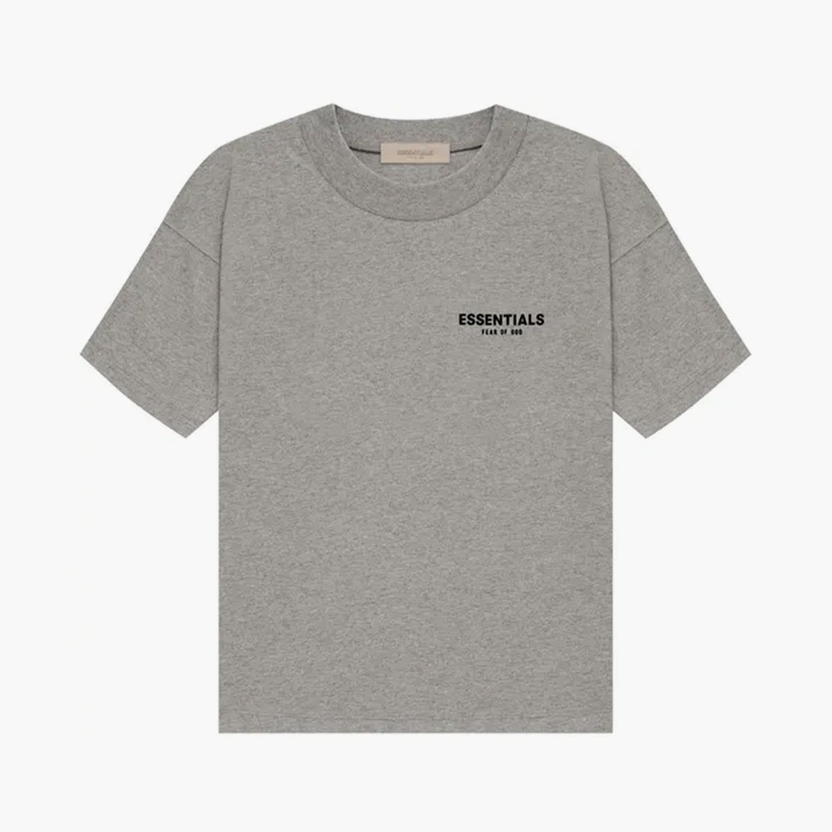 Essentials T-Shirt Dark Oatmeal Gris Foncé Fear Of God