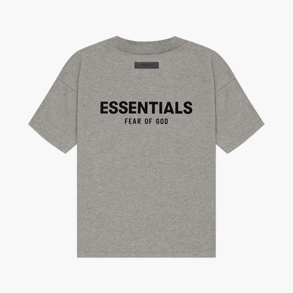 Essentials T-Shirt Dark Oatmeal Gris Foncé Fear Of God