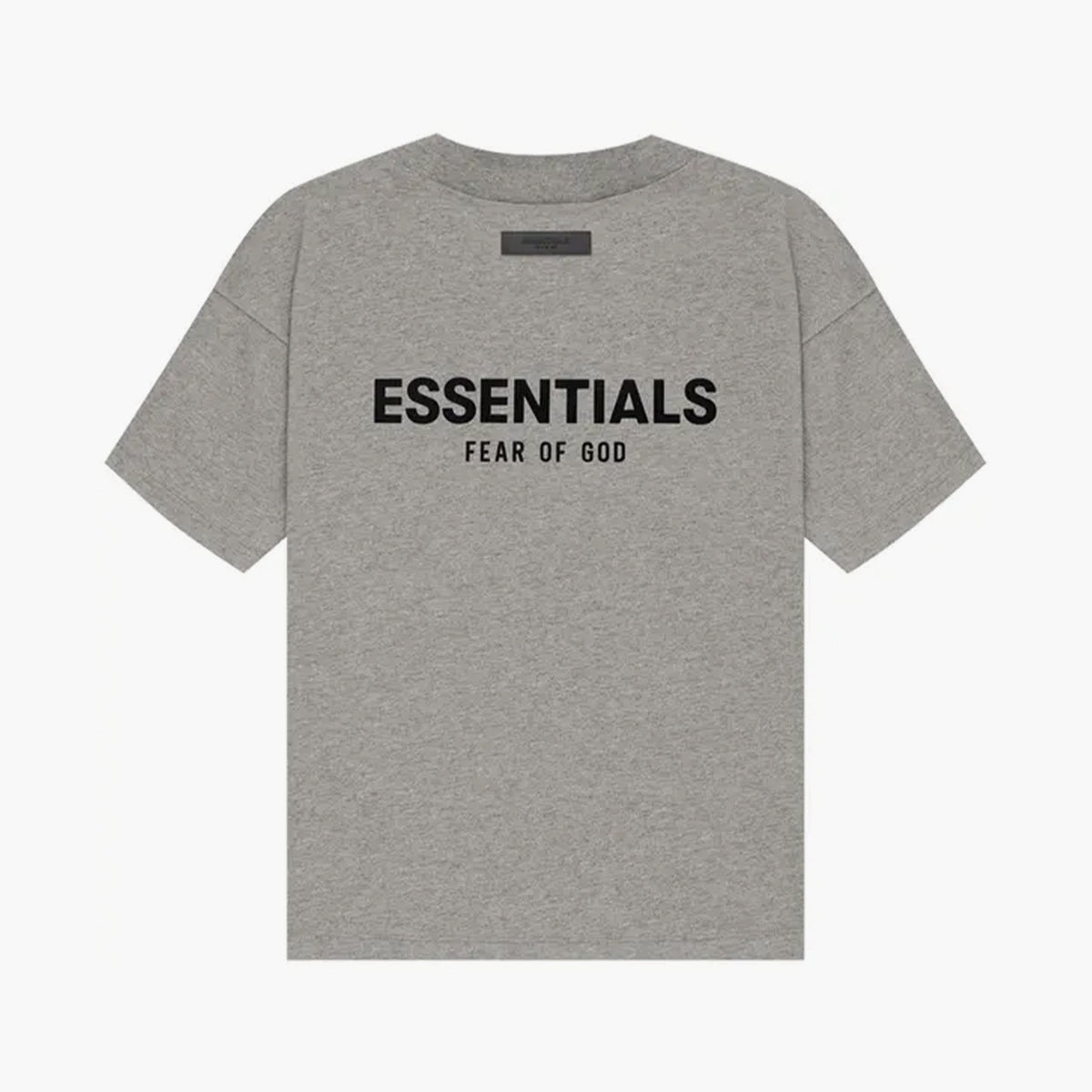 Essentials T-Shirt Dark Oatmeal Gris Foncé Fear Of God