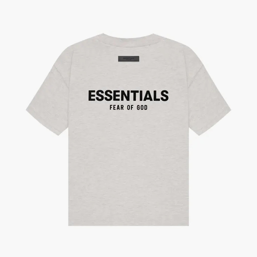 Essentials T-shirt Light Oatmeal Gris Clair Fear Of God