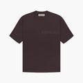 Essentials T-Shirt Plum Marron