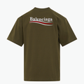 Balenciaga T-Shirt Political Campaign Vert