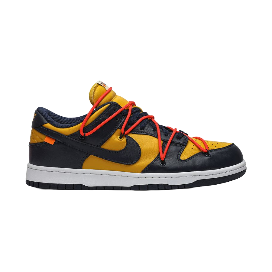 Nike Dunk Low Off-White University Gold Midnight Navy