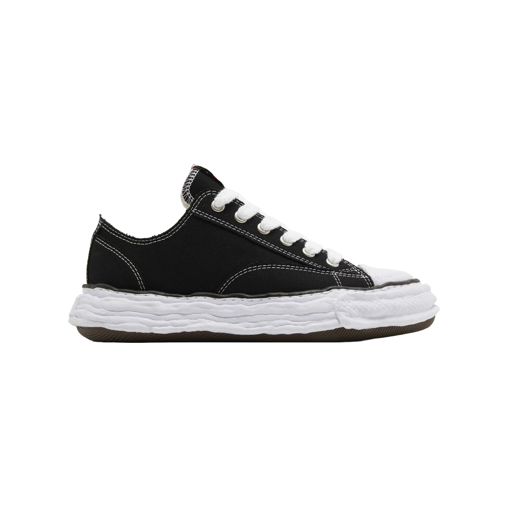 Maison Mihara Peterson 23 OG Sole Canvas Low Black White