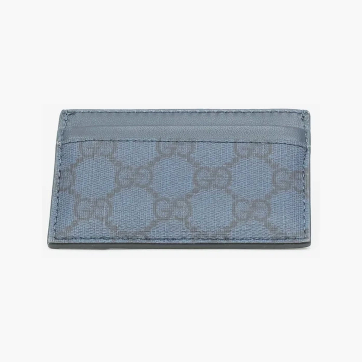 Gucci Porte-carte GG Emblem Bleu