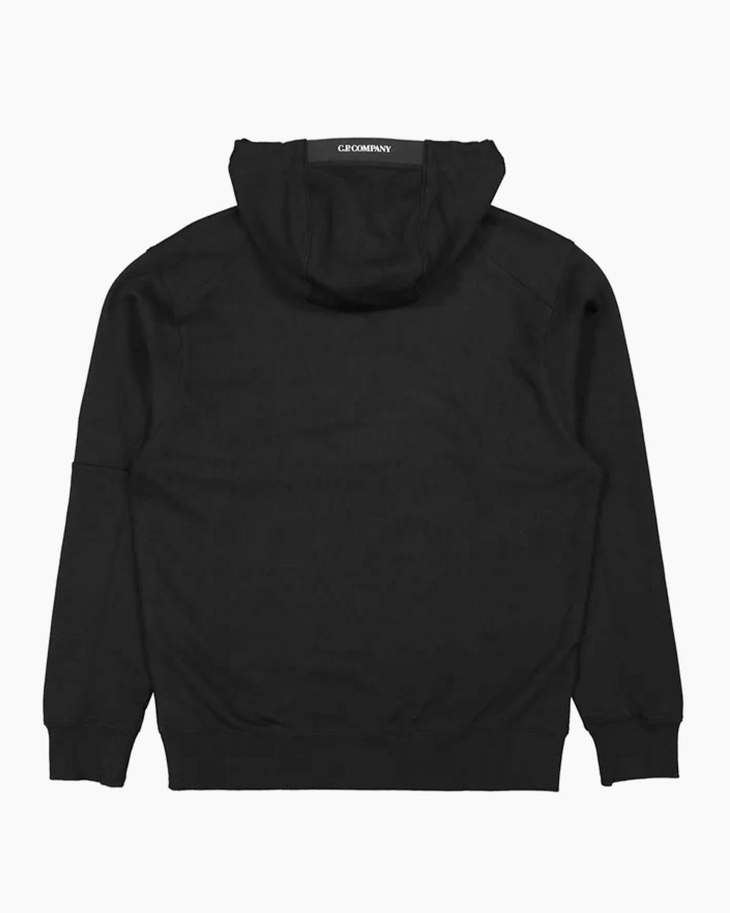 CP Company Hoodie Diagonal Raised Fleece Noir