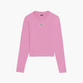 Jacquemus Le T-Shirt Manches Longues Gros Grain Rose