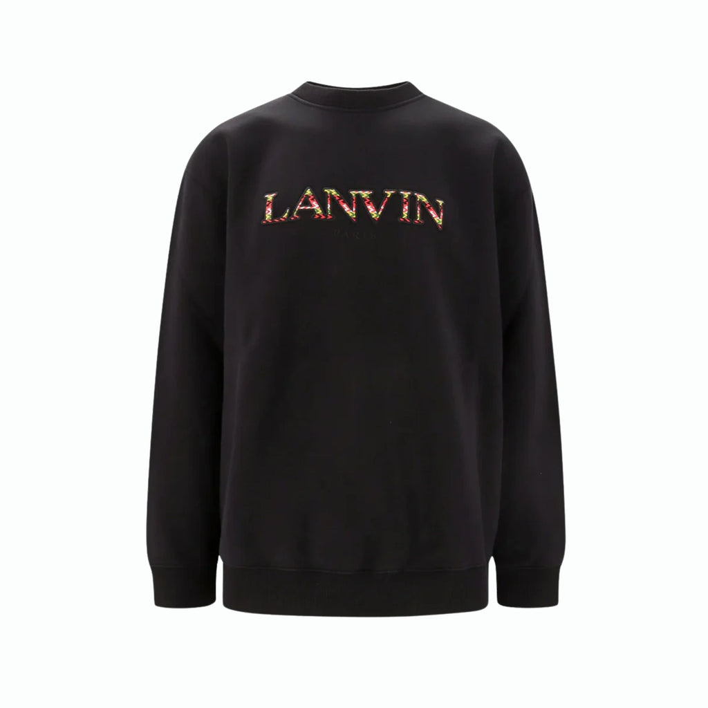 Lanvin LANVIN CREWNECK CLASSIQUE BLACK