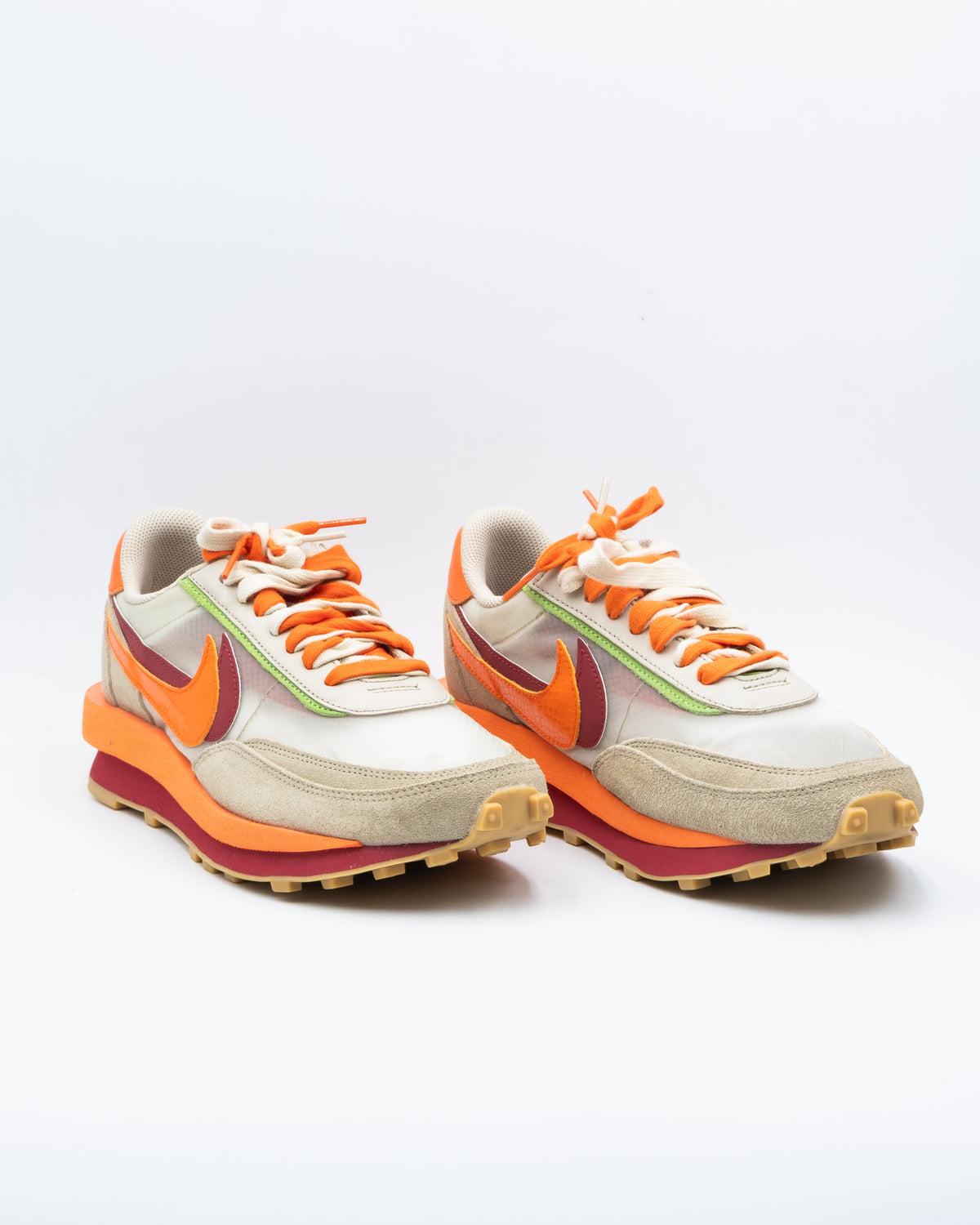 Nike LD Waffle sacai CLOT Kiss of Death Net Orange Blaze