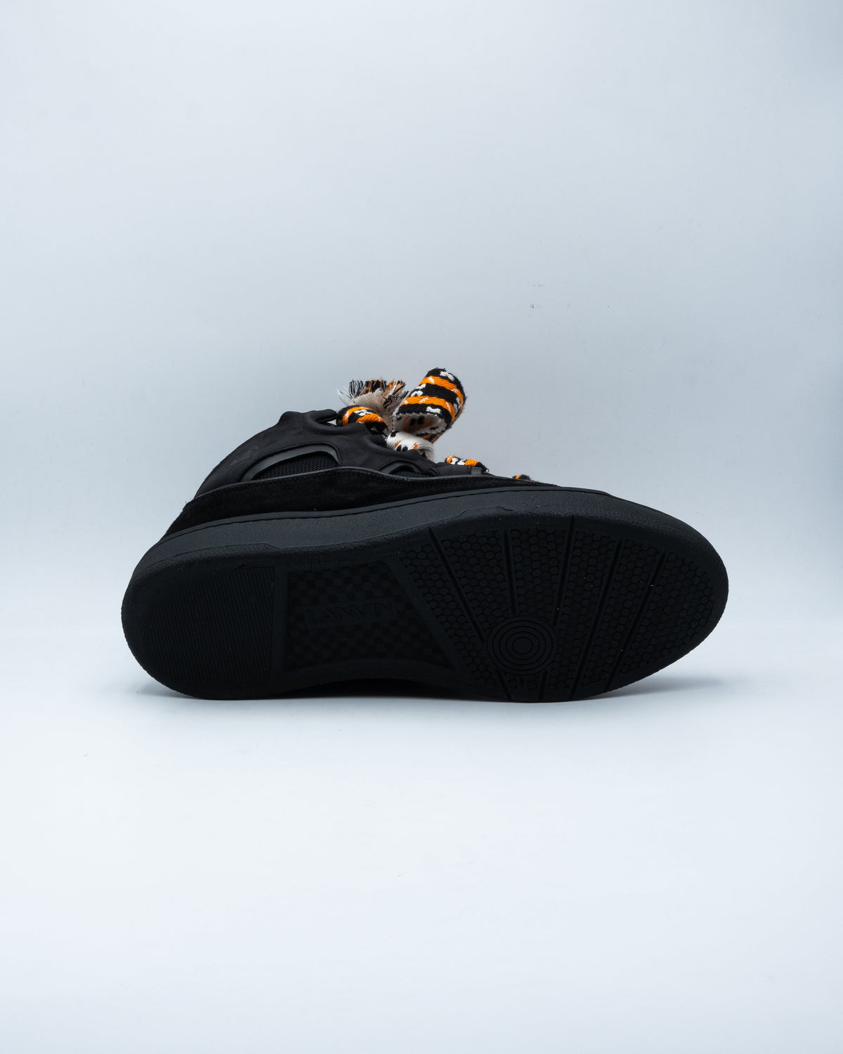 Lanvin Curb Black Orange