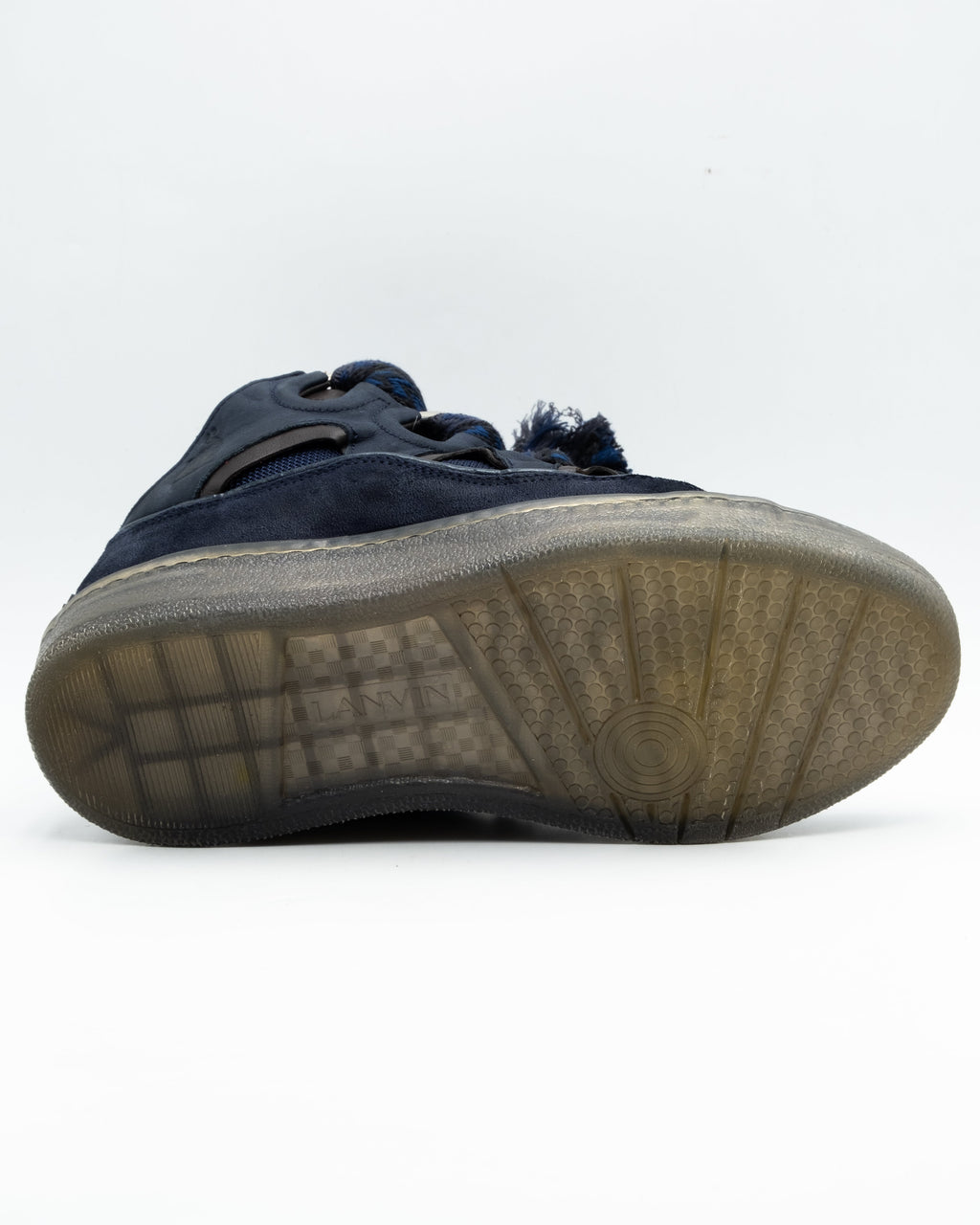 Lanvin Curb Sneaker - Bleu Marine