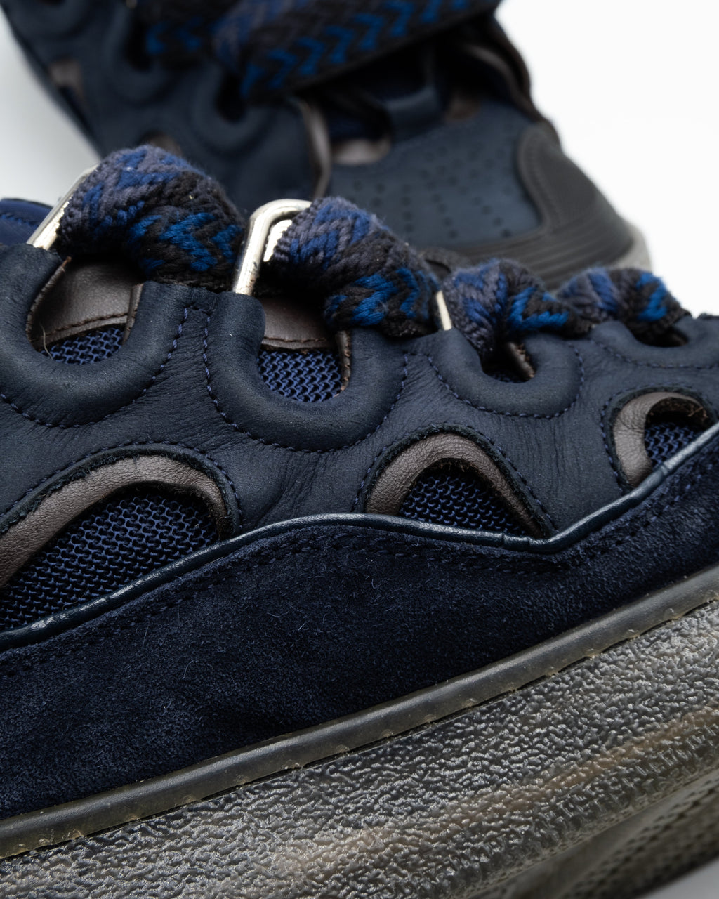 Lanvin Curb Sneaker - Bleu Marine