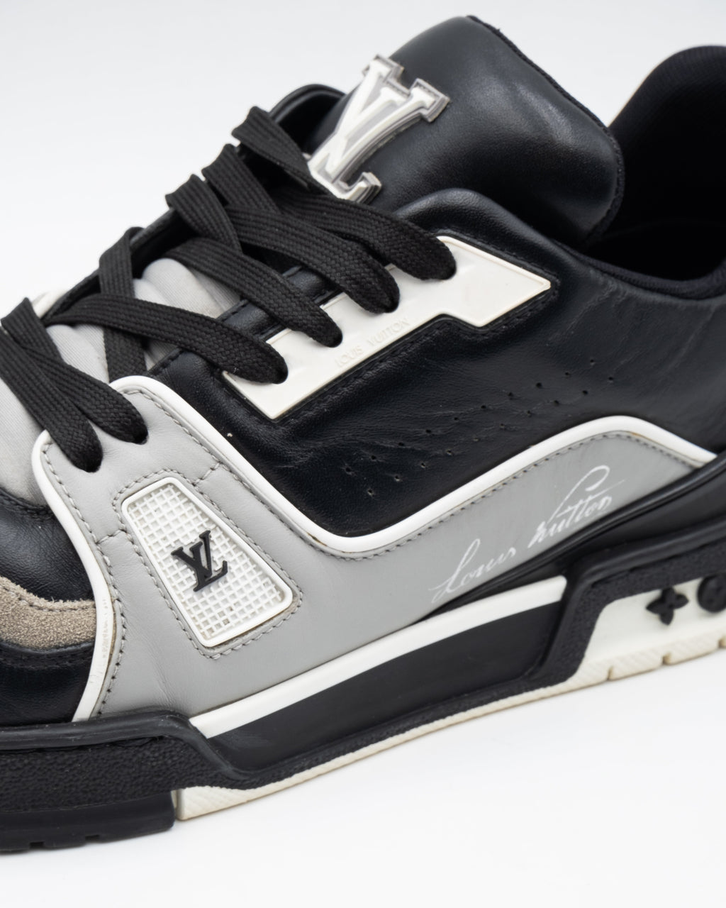 Louis Vuitton LV Trainer Black Grey