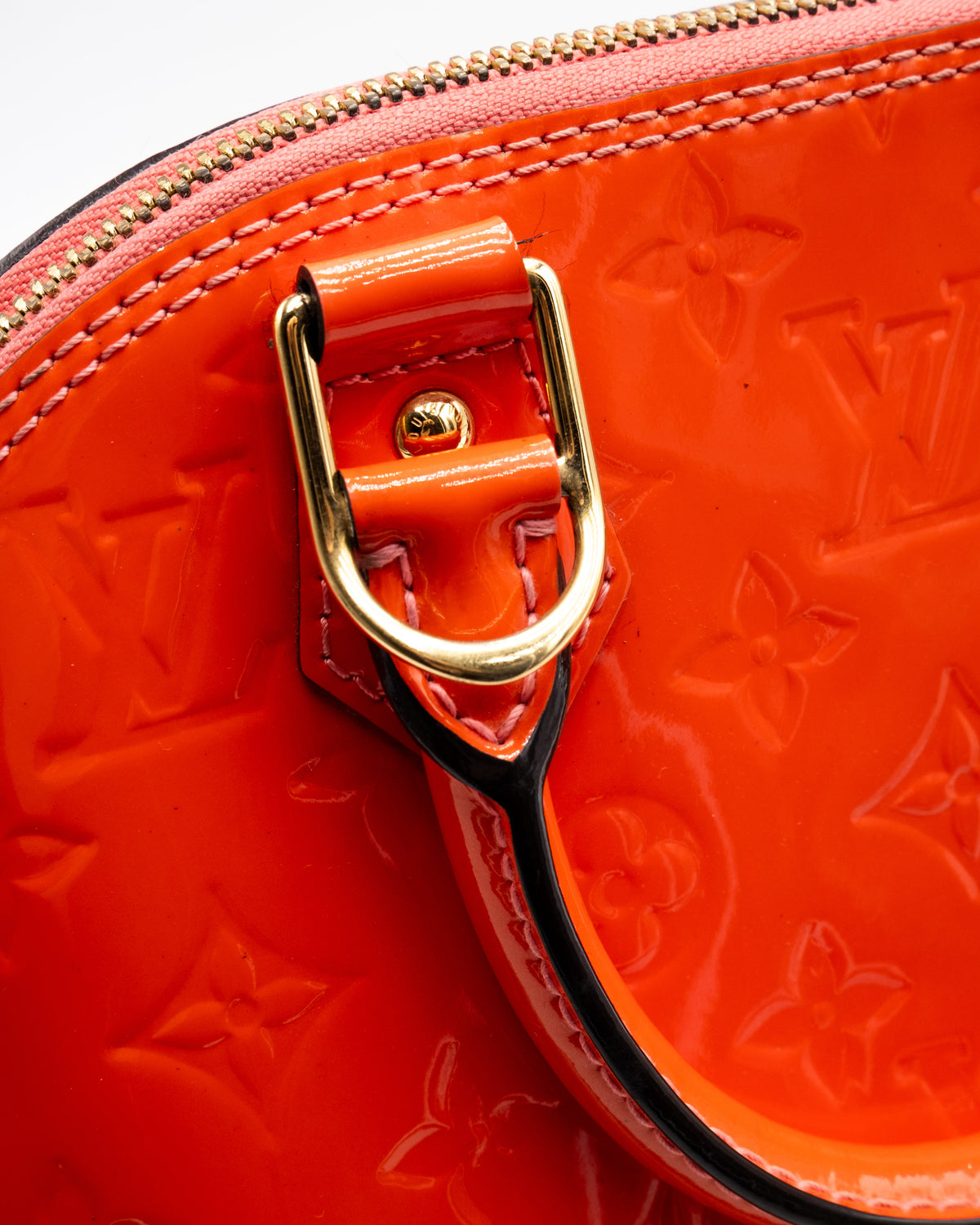 Louis Vuitton Sac à main - Alma BB Monogram - Vernis Orange