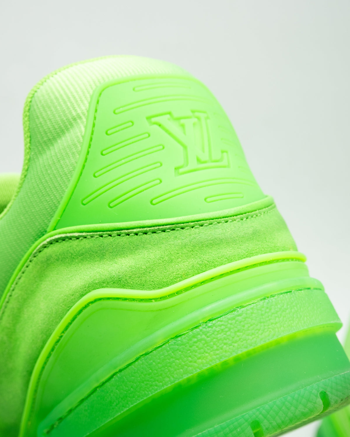 Louis Vuitton Trainer Fluroescent Green