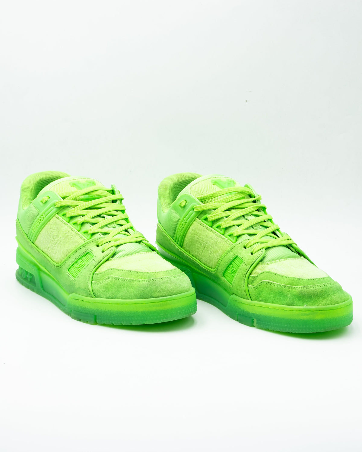 Louis Vuitton Trainer Fluroescent Green