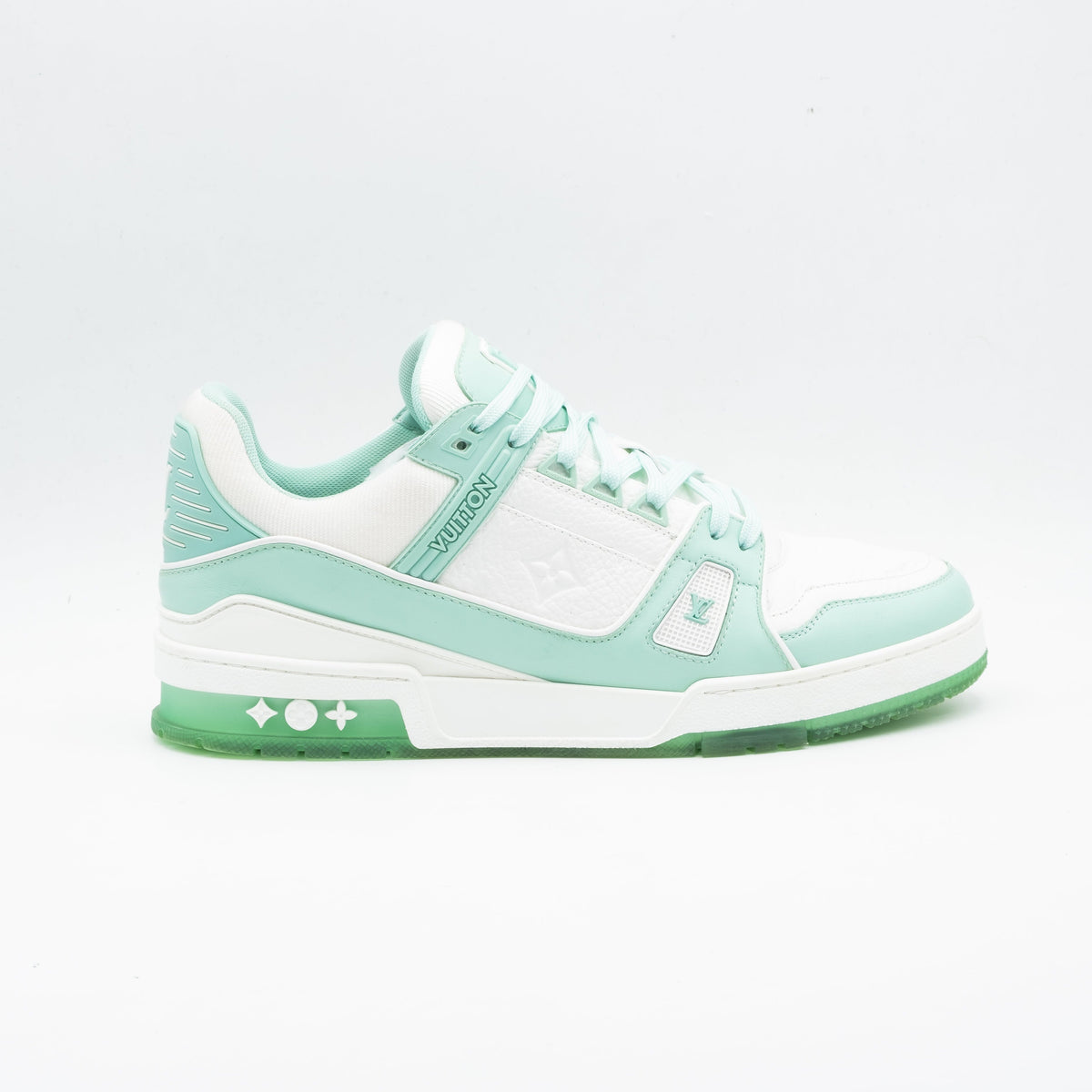 Louis Vuitton Trainer Green White