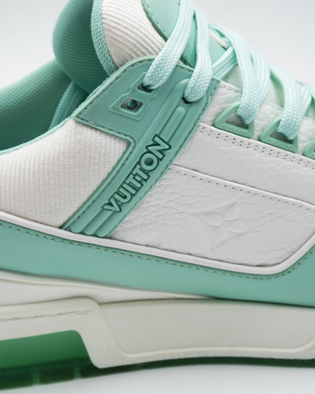Louis Vuitton Trainer Green White