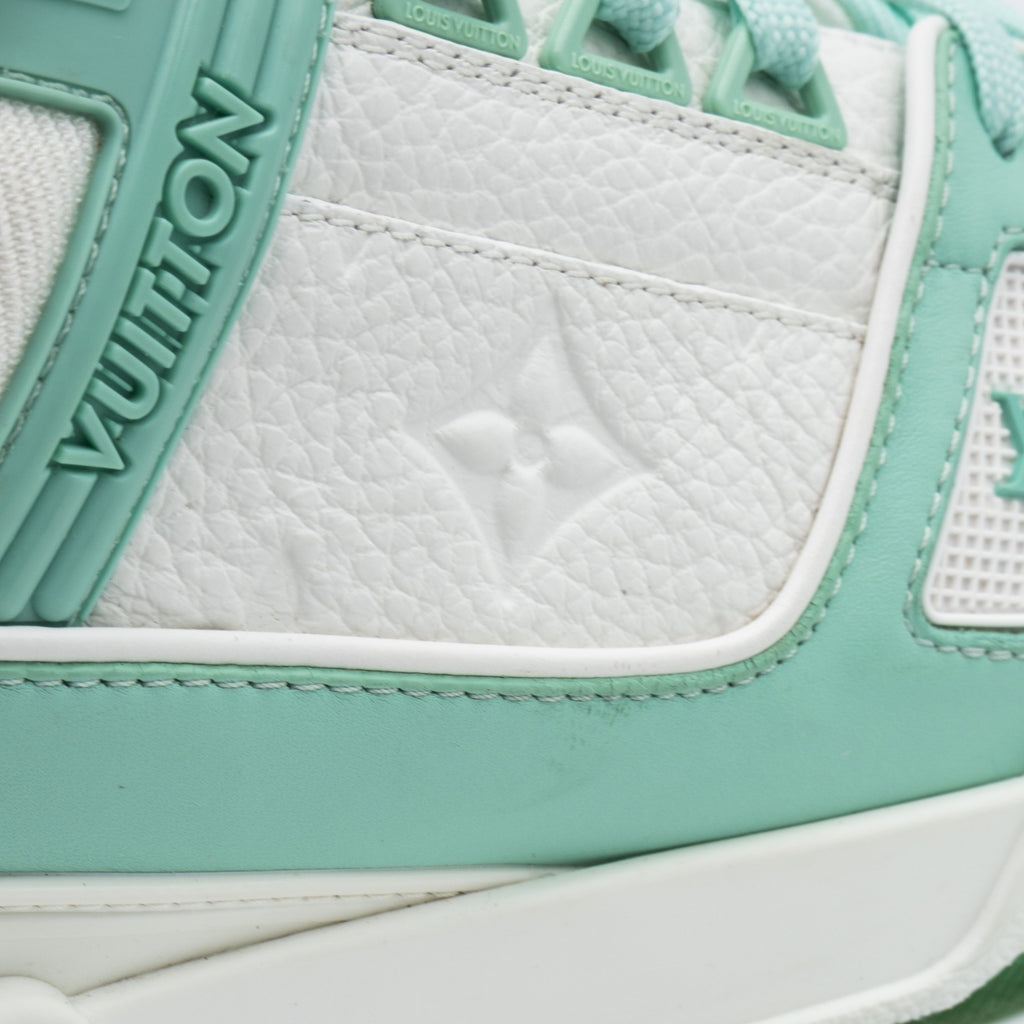 Louis Vuitton Trainer Green White