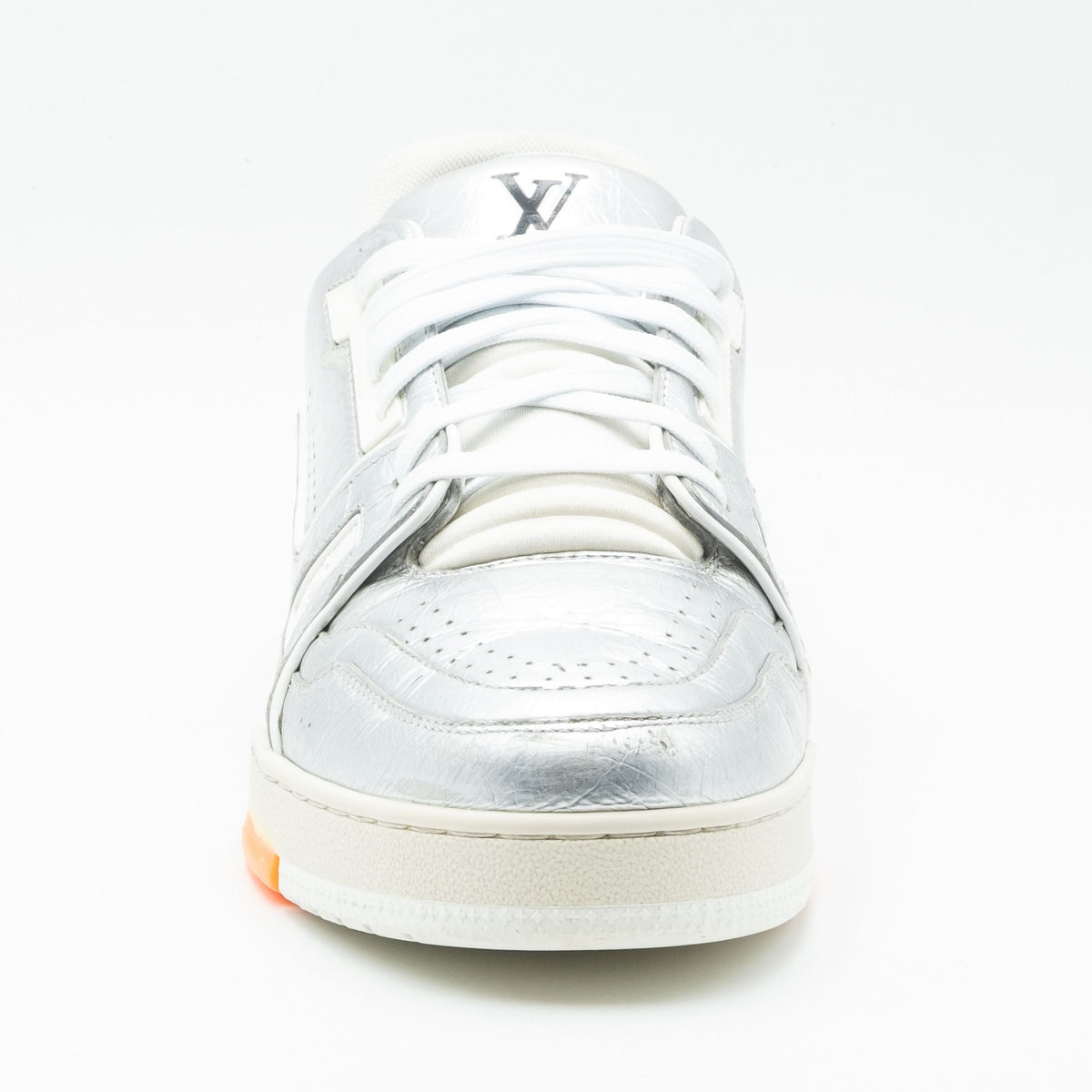 Louis Vuitton Trainer Silver White
