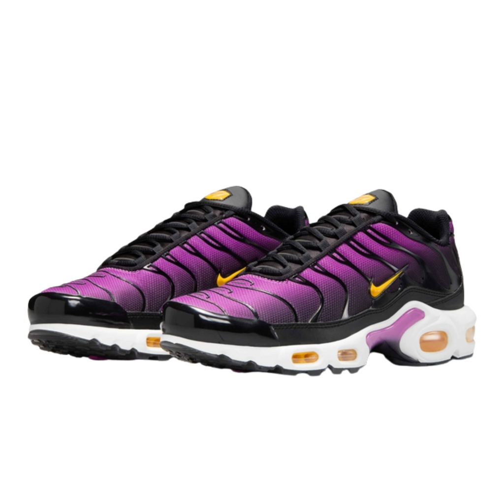 Nike Air Max Plus Black Laser Orange White Hyper Violet