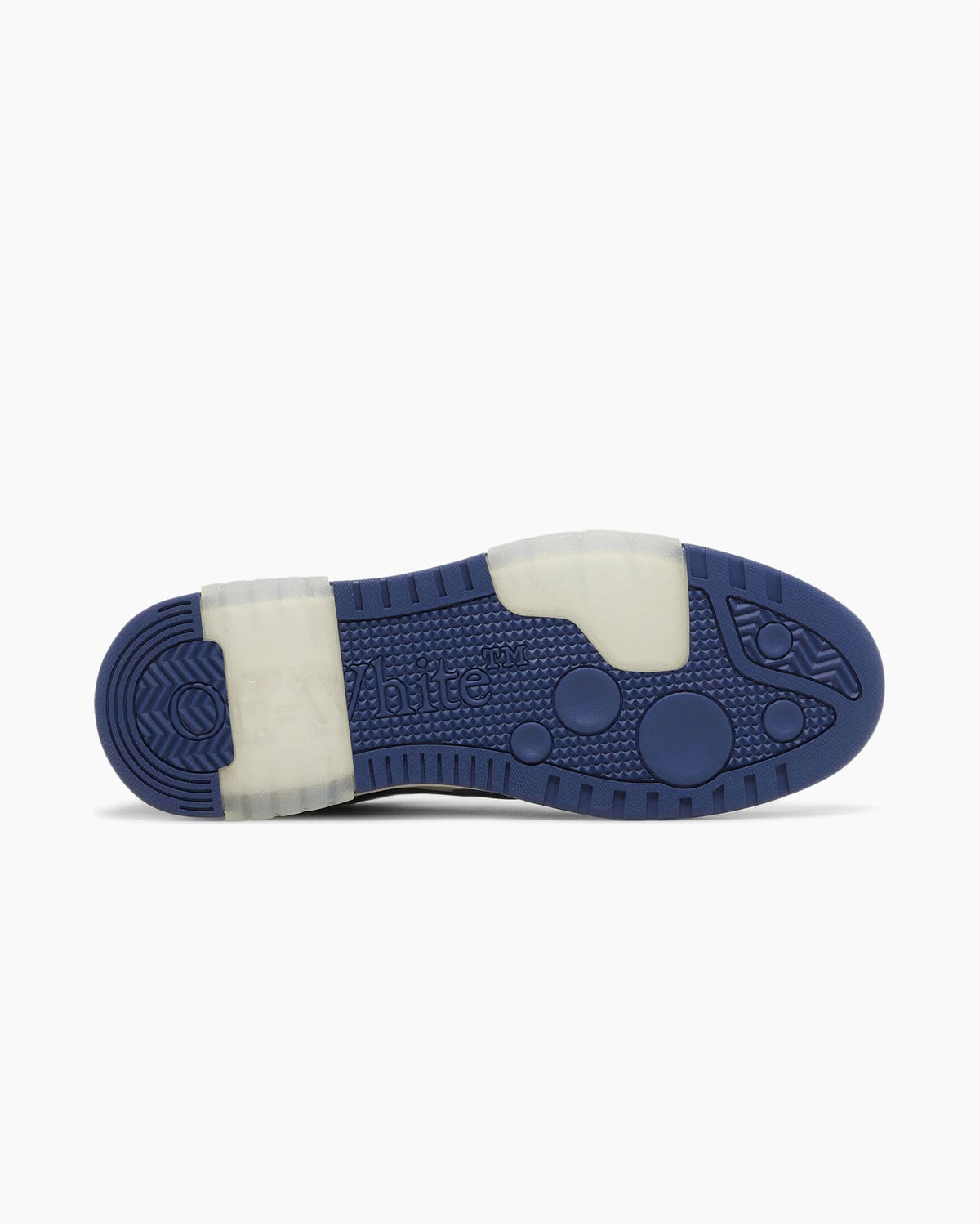 Off-White Out Of Office OOO Low Tops White Royal Blue