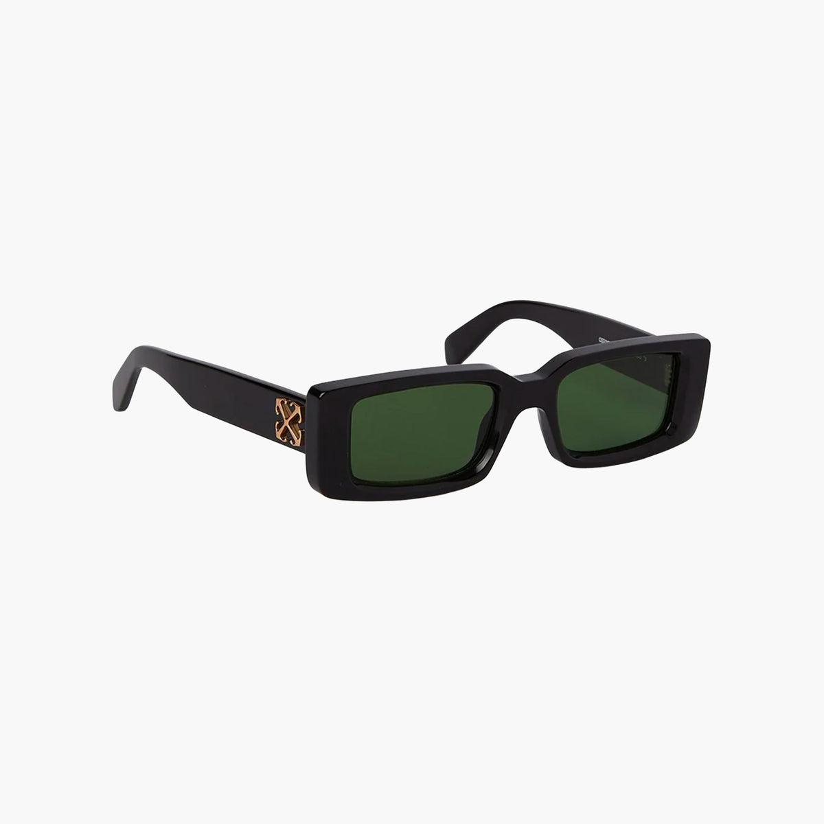 Off-White Arthur Sunglasses Black Green