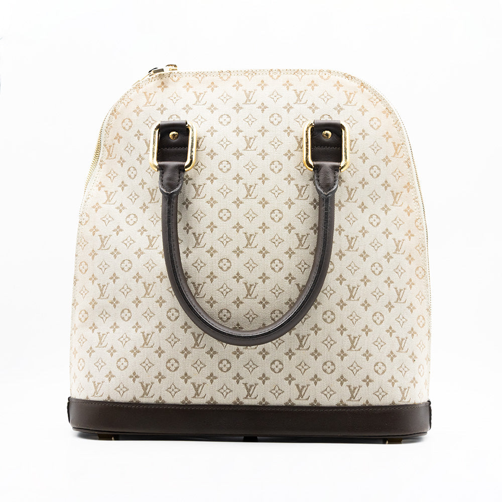 Louis Vuitton Sac à main Mini Alma Monogram Gris