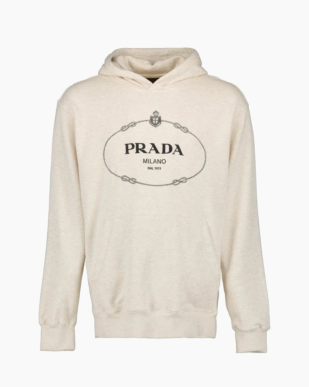 Prada Hoodie Milano Creme