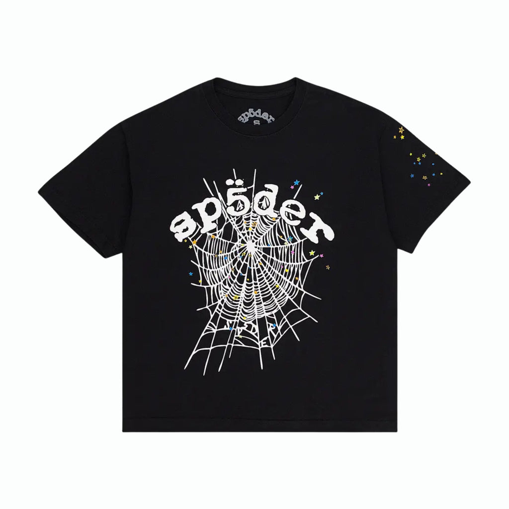 Sp5der T-shirt OG Web V2 Noir
