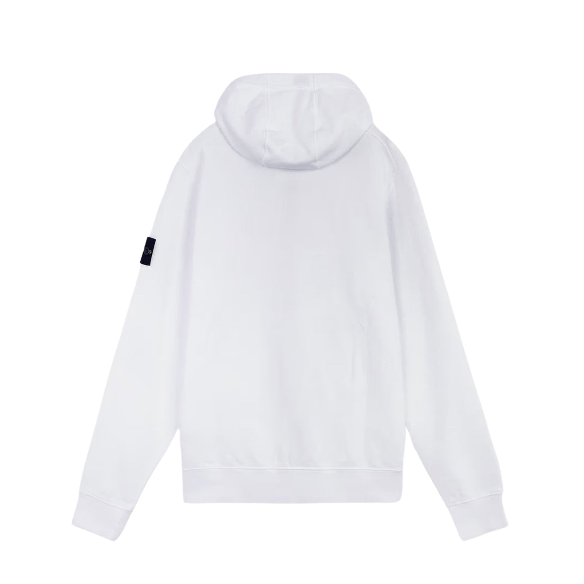Stone Island Hoodie Zip Blanc