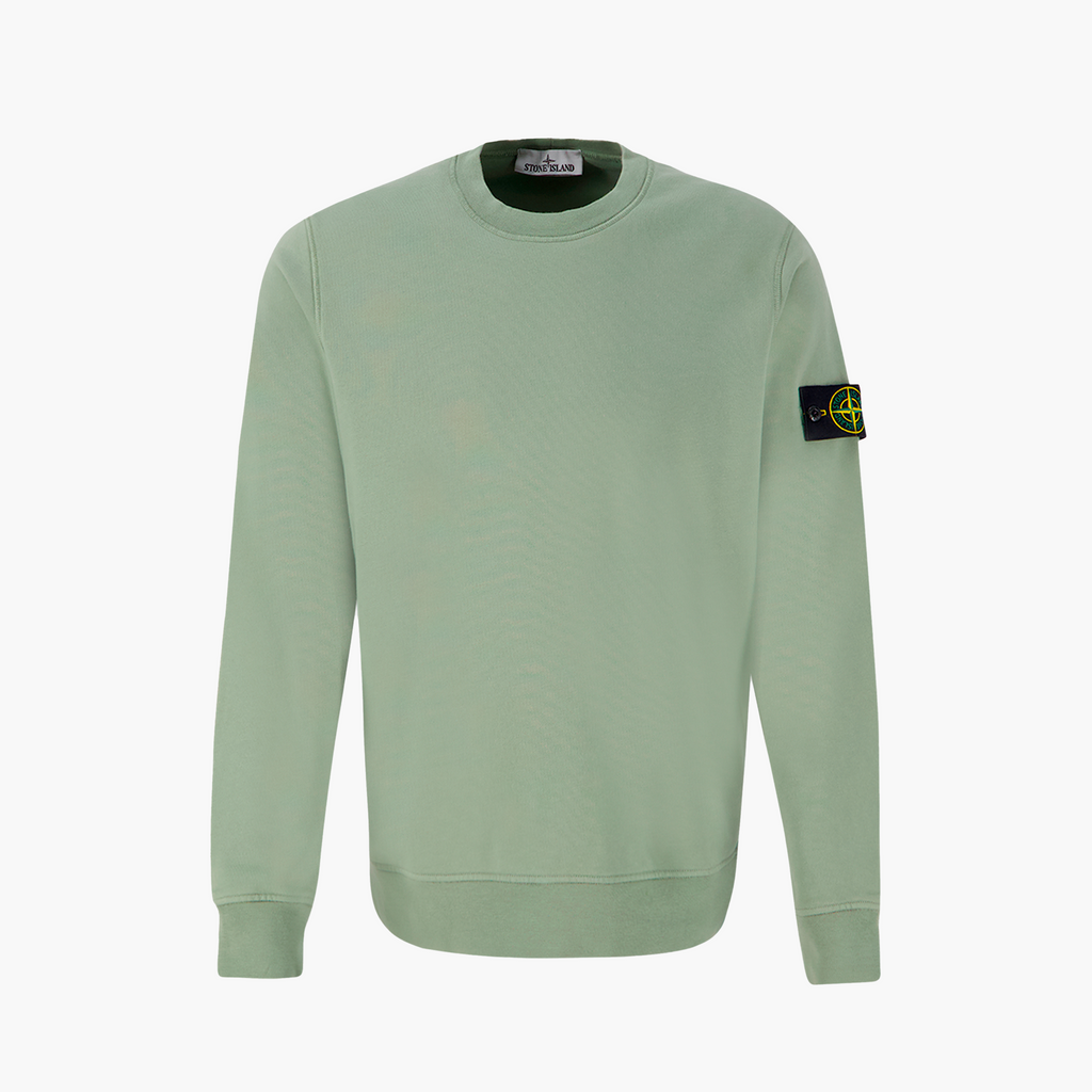 Stone Island Pull Crewneck Vert clair