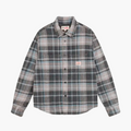 Stussy Chemise Heavy Washed Plaid Bleu
