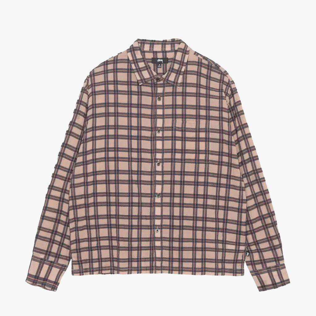Stussy Chemise Sonoma Plaid Marron