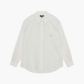 Stussy Chemise Stripe Classic Blanc