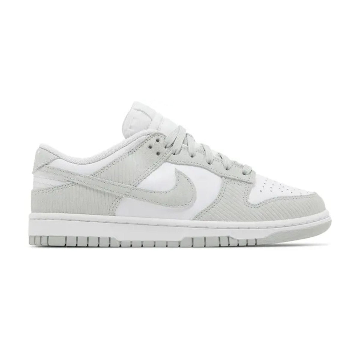 Nike Dunk Low Light Silver Corduroy
