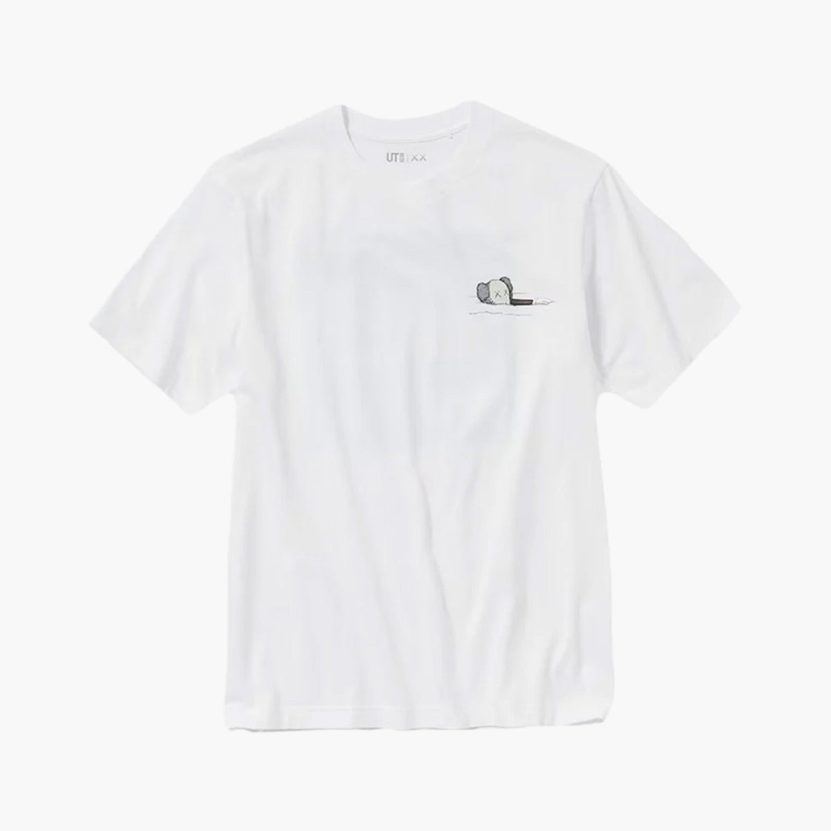Kaws x Uniqlo T-Shirt Artbook Cover Blanc