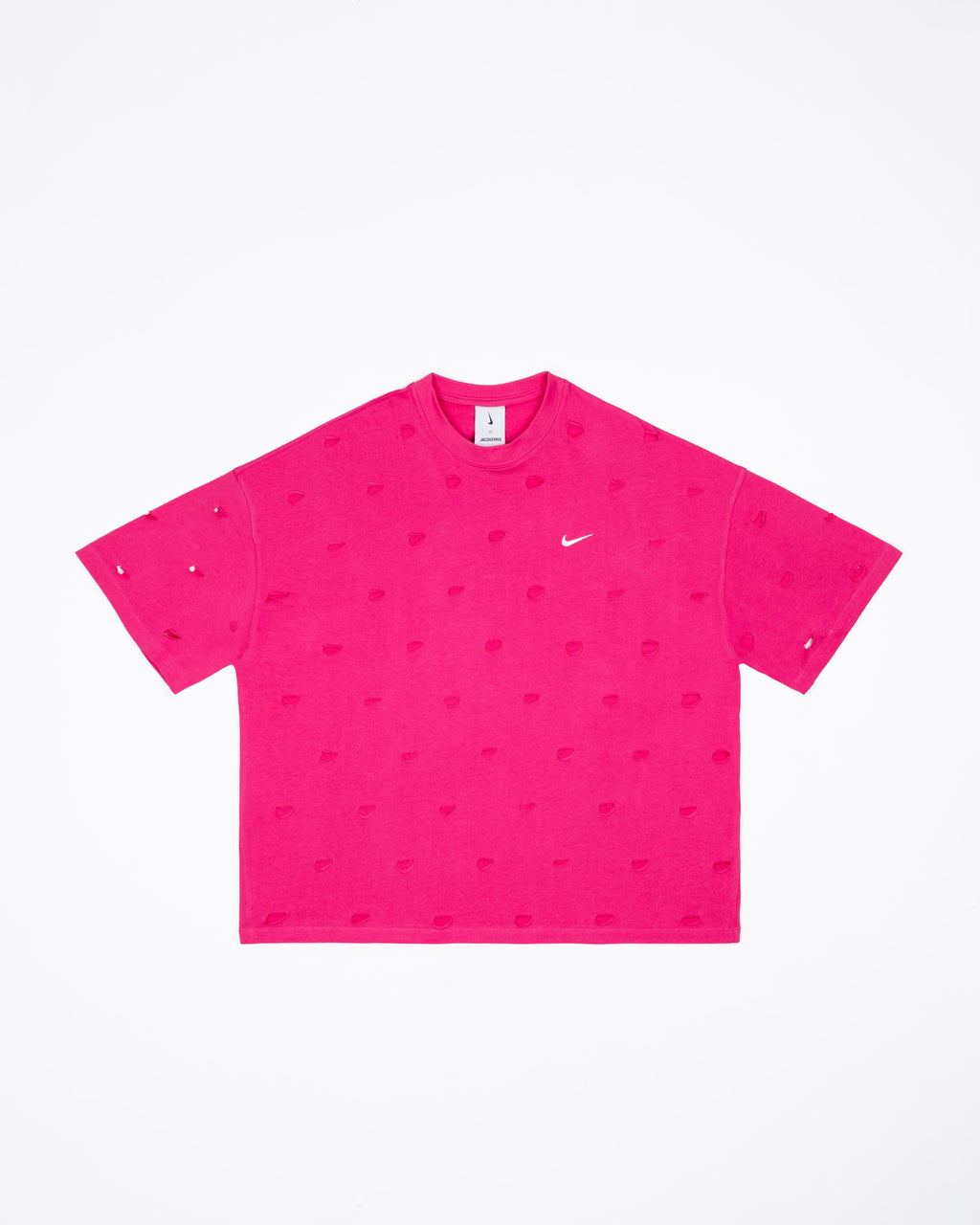 Jacquemus T-shirt - Le Swoosh Tee x Nike - Rose