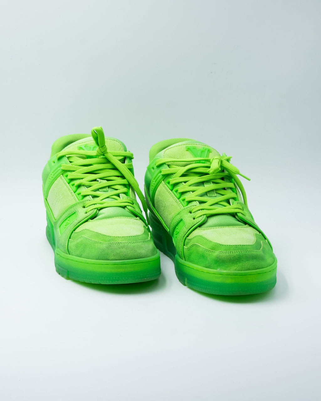 Louis Vuitton Trainer Fluroescent Green
