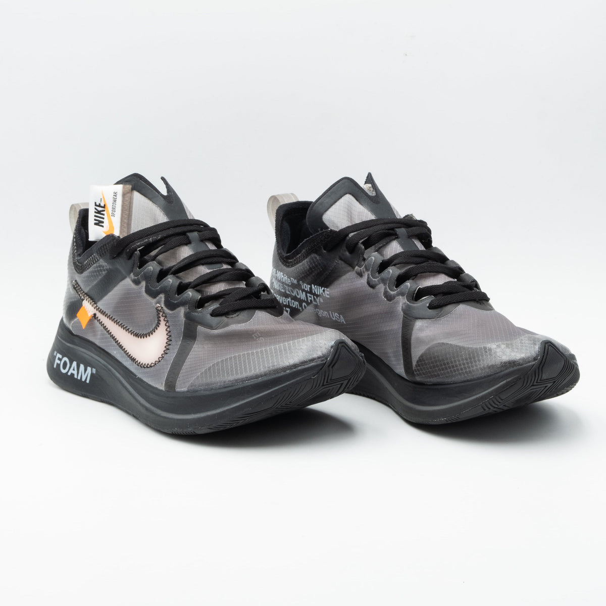 Nike Zoom Fly Off-White Black Silver