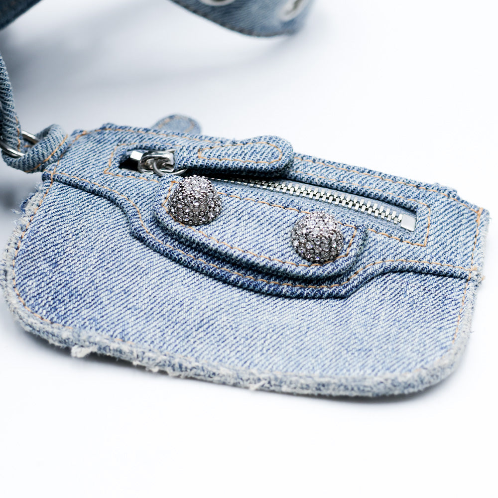 Balenciaga Sac Neo Cagole XS en jean